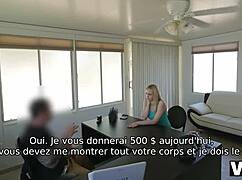 Vip4k Pretty Blonde Allie Rae Gives Her Wet Pussy To A Credit Agent For Sex Cash