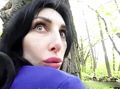 숲에서 야한 년 박고 거친 더티 토크 했어 😏