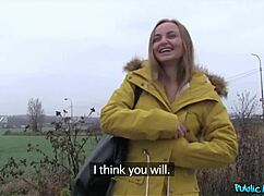 Public Agent - Petite 18+ Blonde College Girl with Big Ass Gets Sweaty and Pink as She Cums on My Cock