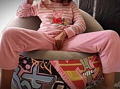 Skinny Teen 18+ Masturbates Pussy And Squirts