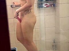 influencer caught in shower with big dick