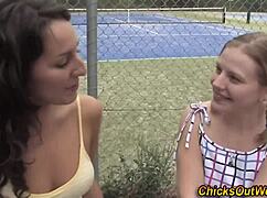 Real Australian Lesbians Feel Passion Eating Out Pussy