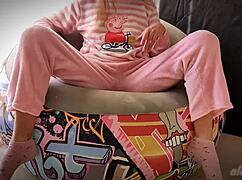 Skinny Teen 18+ Masturbates Pussy And Squirts