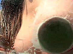 Brown haired hottie wants big tool in butthole