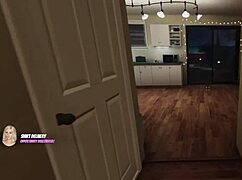 House party game where she pegs him 😈