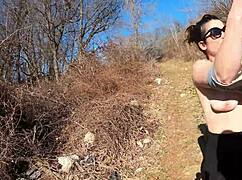 housewife flashes ass in public pantsing