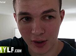 Permanent Boner for Hot Step-Nana! Can't Hide!