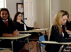 slutty stepsister says she's cockriding with passion