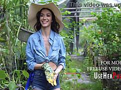 planting saplings while getting some rough free use sex