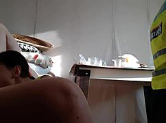 What do these hot police lesbians do in their threesome?