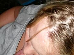 Big titty milf strips and beats off.