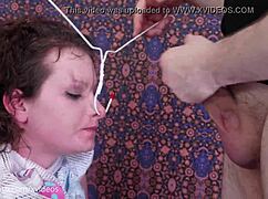 Paige Pierce Feels Intense Pain From Hanger Nose Piercing During Brutal Face Fucking Punishment