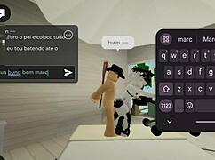 Femboy woła do pokoju na ostry seks - brookhaven