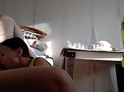 What do these hot police lesbians do in their threesome?