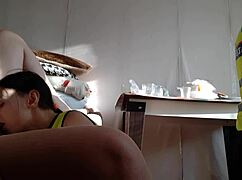 What do these hot police lesbians do in their threesome?