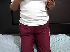 colegiala recibe semen de su compañero de clases