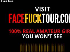 I saw this south african slut get a beard of cum, and she just loves sucking it all up, like wow!