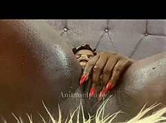 anita wet pussy after having sex with a random girl