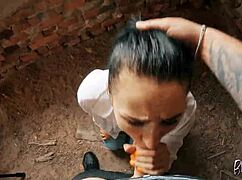 Pov teen discovers abandoned building secrets