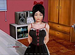 playing harem hotel 108 game in hotel setting