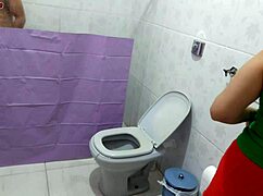 i put a curtain in the bathroom just to watch my stepson in the shower