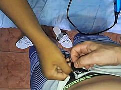 Przyłapałem gosposię bez koszulki w upale, dałem kasę dała dupę