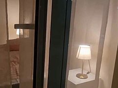 I riped the panties and spitted on my big Italian cock while dirty talking