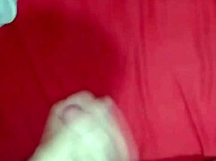 The Young White Guy Masturbates Passionately In His Room