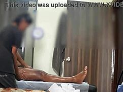 Hidden cam caught happy ending massage