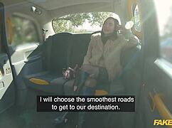 Fake taxi - nervous passenger calmed by my big cock fucking her pussy 😏