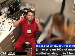 Maria Santos As Guinea Pig For Doctor's Hitachi Orgasms In Tampa