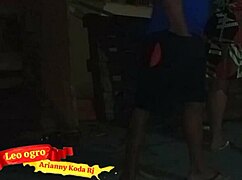 husband comes home tired, neighbor does the work