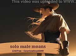 I moan alone in my solo session.