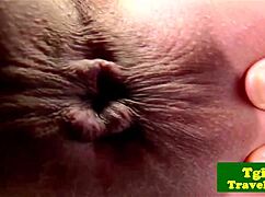 hot thai ladyboy with braces, what's her enticing name?