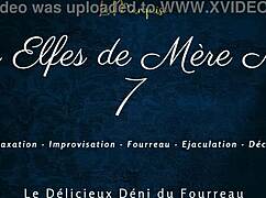 Francuskie elfki femdom zakładają osłonę odmowy w Les Elfes De Mère Noël 7