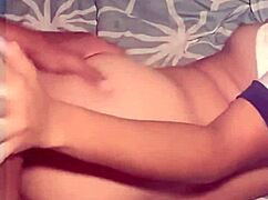 morenita mexicana petite 18+ follada a perrito por un toque de verde 😏