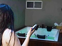 Take two huge bbc plumbers and gush while husband watches 😈