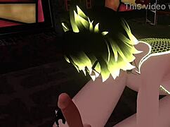 Хекс весело сосет случайный хуй в VRChat ERP и стонет от кайфа