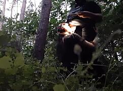 I FUCK MY STEPSISTER IN THE MOUTH IN THE WOODS SO HER BOYFRIEND DOESNT CATCH US