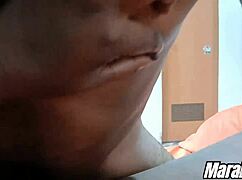 In the rainy morning, he fucked me hard and creampied deep, making me think he wants to impregnate me.