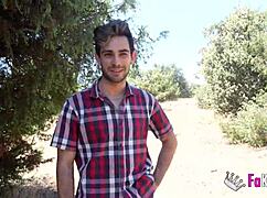 nasty outdoor picnic turns into wild forest fucking