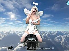 Heavenly Body Rides Sybian In Roleplay