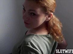 pov domination with big-boobed karla rose begging for sloppy facial after brutal deepthroat gagging