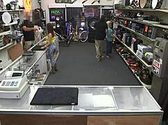 Intense Babe Has Sex In Shop