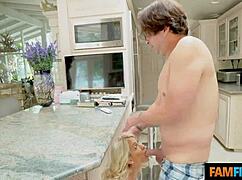 midnight snack shared by the cougar and the young teen.