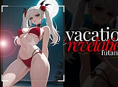 you meet futanari friend for erotic breeding audio