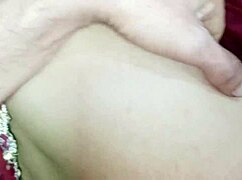 intense anal fuck of muslim sister-in-law's big ass on chair