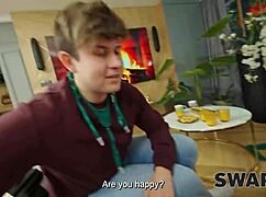 swap4k shows real fun with wife swap on sofa