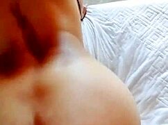 BRUNETTE LATINA MOANS LOUDLY IN BENT OVER DOGGYSTYLE POSITION