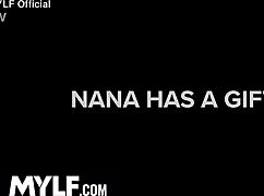 From chores to blowjobs, tyler's new job as nana's personal sex toy?